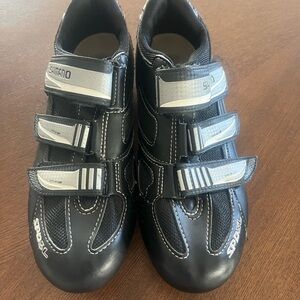 Shimano Black and Gray Cycling Sneakers